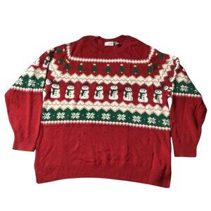 The Children’s Place: 2024 Men’s Long Sleeve Ugly Christmas Sweater, Size XXL